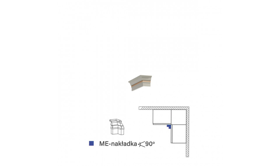 MERANO ME-corner plinth | Bookcases | ZIPhome.ee image 1
