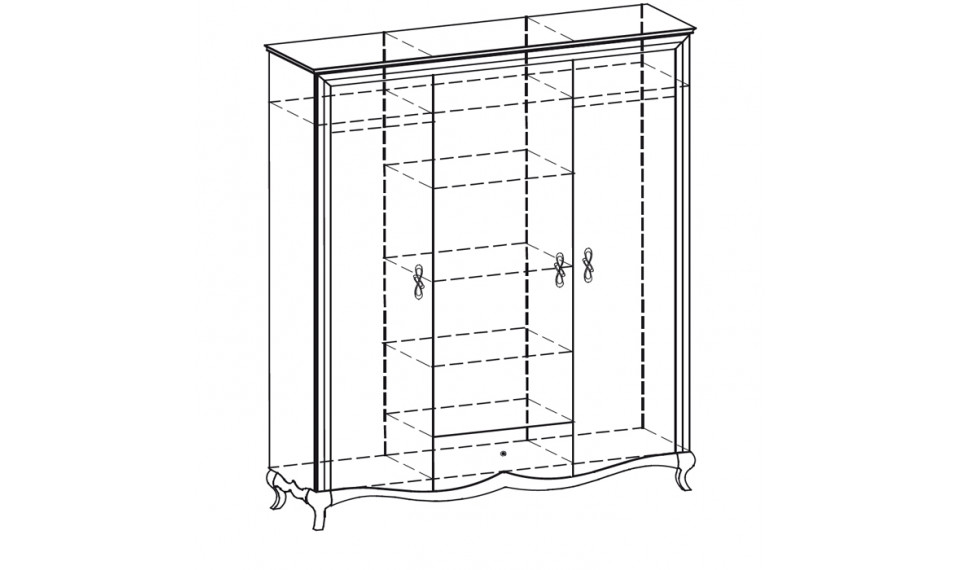 Milano MI-3D wardrobe white | MILANO | ZIPhome.ee kuva 2