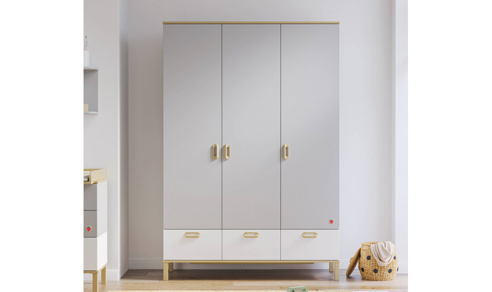 MİNO BABY 3-дверный шкаф | Mino Baby | ZIPhome.ee изображение 2