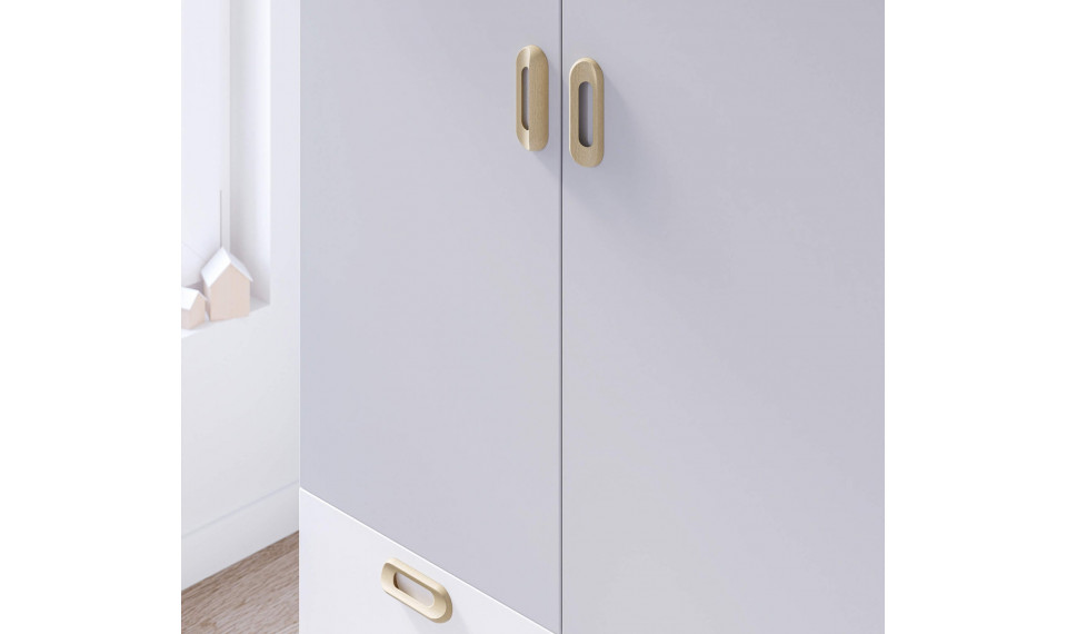 MİNO BABY 3-дверный шкаф | Mino Baby | ZIPhome.ee изображение 4