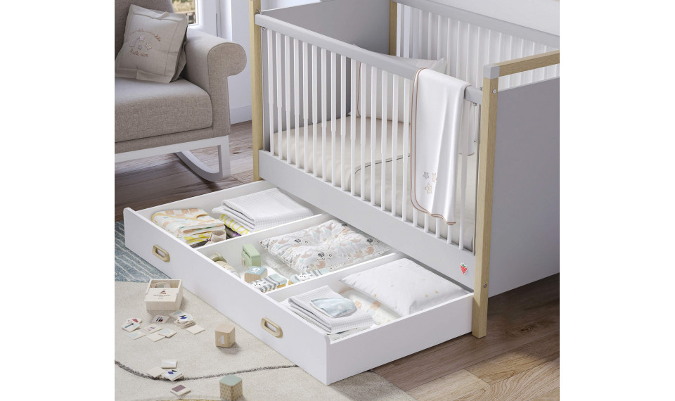 MINO BABY BED PULL-OUT DRAWER (70x140 cm) | Mino Baby | ZIPhome.ee kuva 3