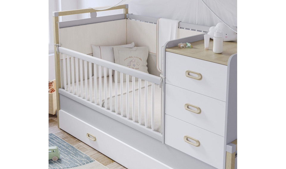 MINO BABY CONVERTIBLE BABY BED (80X180 cm) | Mino Baby | ZIPhome.ee kuva 6