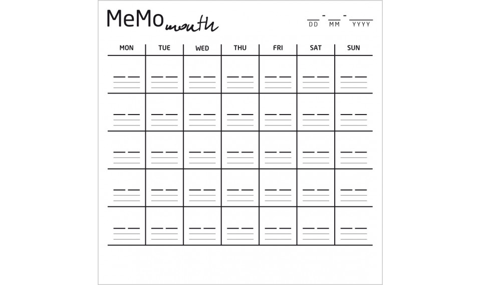 Metal overlay Memo month | Young Users | ZIPhome.ee pilt 1