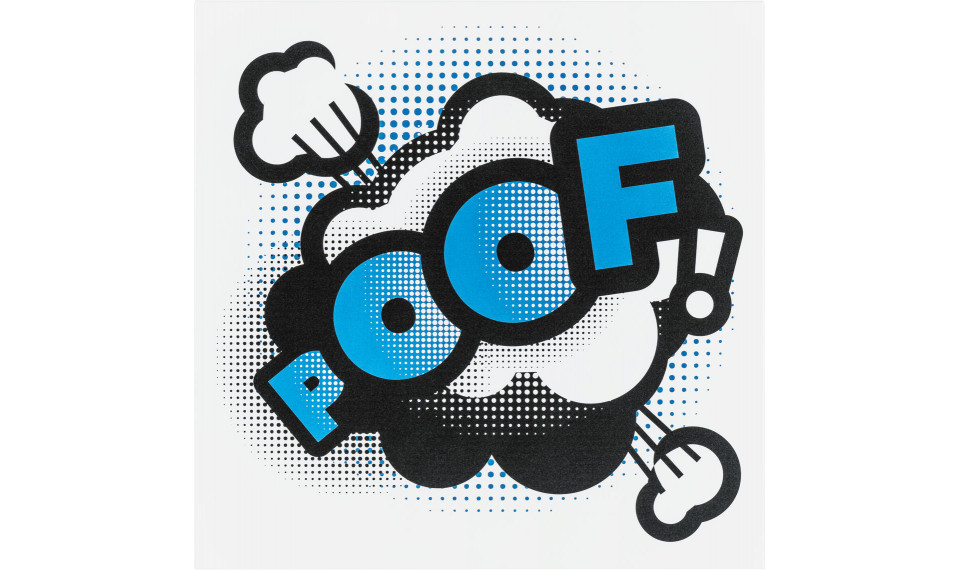 Metal front overlay Comic Poof | Young Users | ZIPhome.ee изображение 1