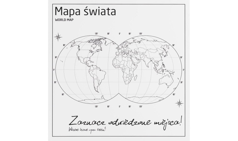 Nakładka metalowa na front World Map | Young Users | ZIPhome.ee kuva 1