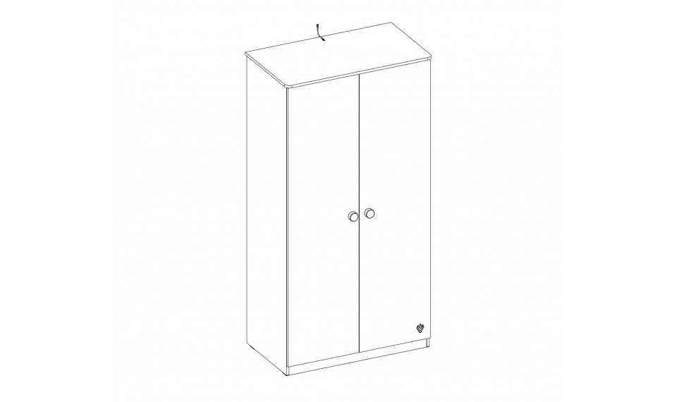 MOCHA 2-дверный шкаф | Mocha | ZIPhome.ee изображение 4