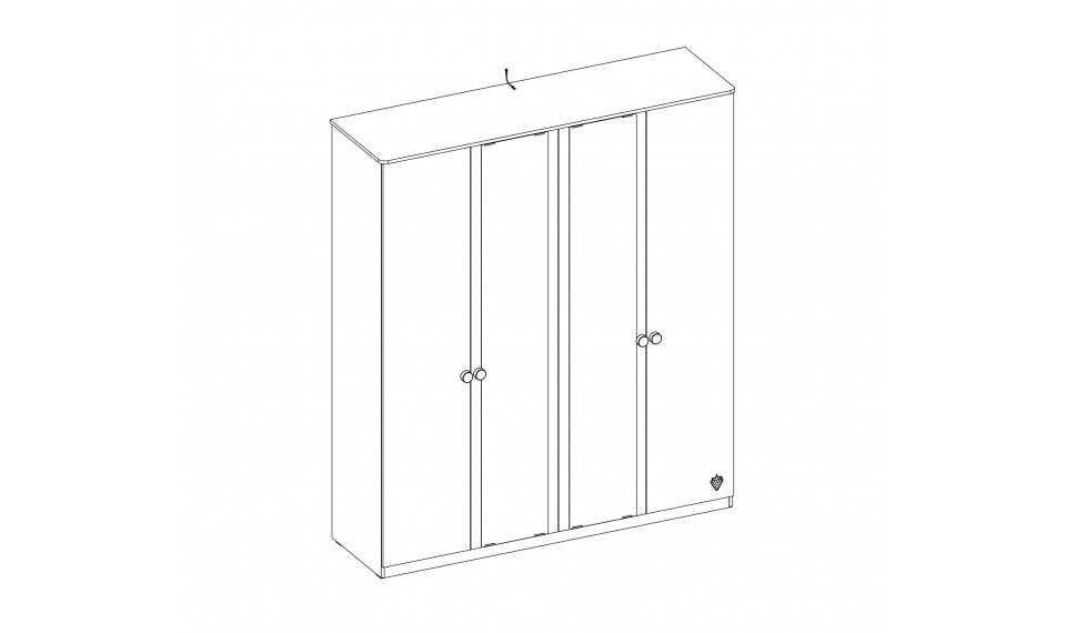 MOCHA 4-дверный шкаф | Mocha | ZIPhome.ee изображение 4