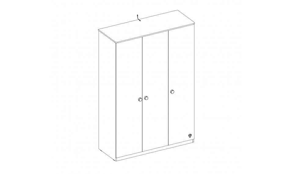 MOCHA 3-дверный шкаф | Mocha | ZIPhome.ee изображение 3