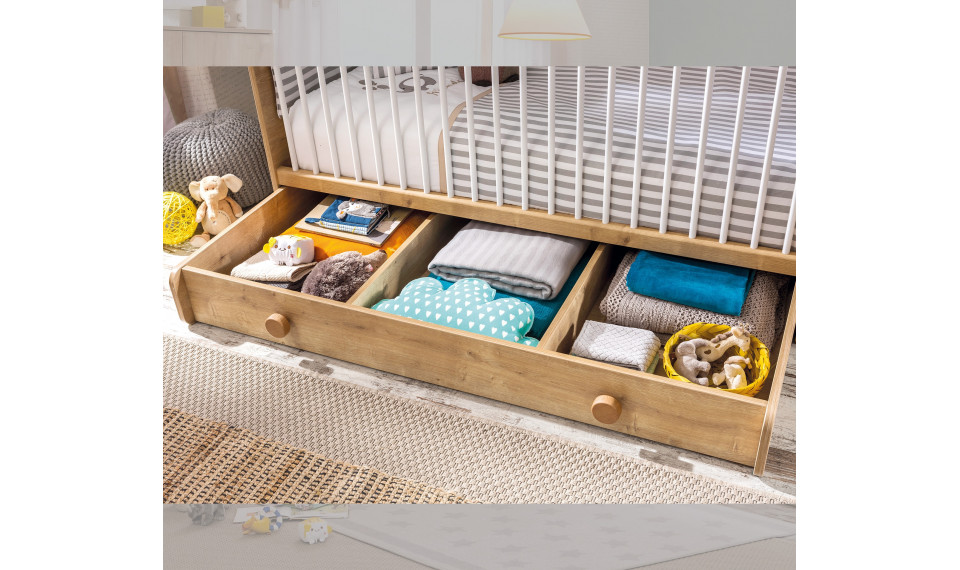 MOCHA PULL-OUT DRAWER | Baby beds | ZIPhome.ee image 2