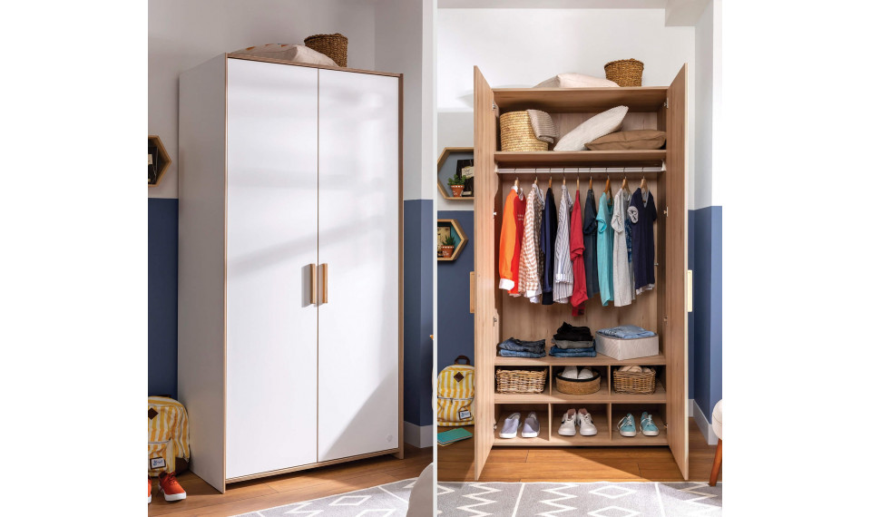 MODERA 2 ustega riidekapp | Laste riidekapid | ZIPhome.ee pilt 2