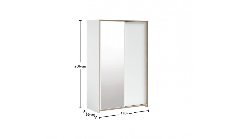 MODERA SMALL riidekapp lükandustega | Laste riidekapid | ZIPhome.ee pilt 3