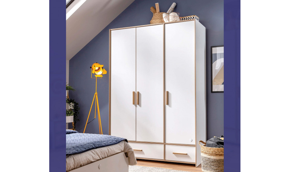 MODERA 3 ustega riidekapp | Laste riidekapid | ZIPhome.ee pilt 2