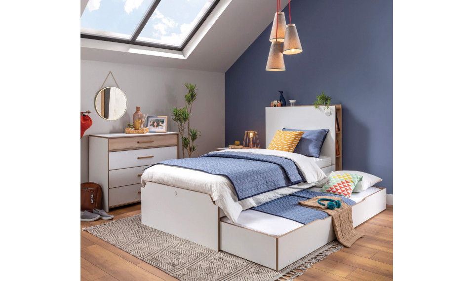 MODERA lastevoodi pesukast või liisavoodi (90X190 cm) | Laste voodid | ZIPhome.ee pilt 2