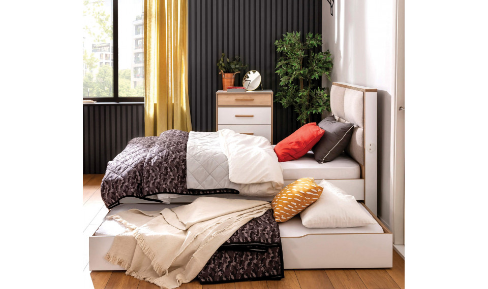 MODERA lastevoodi pesukast või liisavoodi (90X190 cm) | Laste voodid | ZIPhome.ee pilt 3