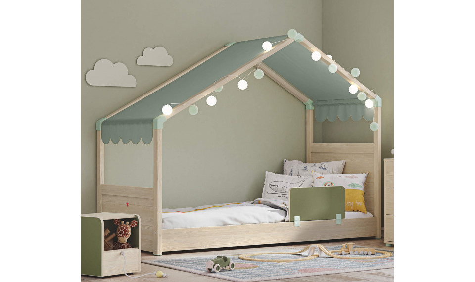 MONTES NATURAL Külgkatusega voodi | Laste voodid | ZIPhome.ee pilt 2
