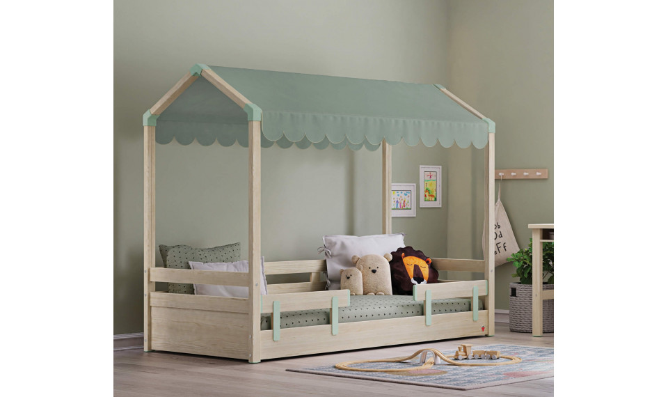 MONTES NATURAL Katusega voodi | Laste voodid | ZIPhome.ee pilt 2