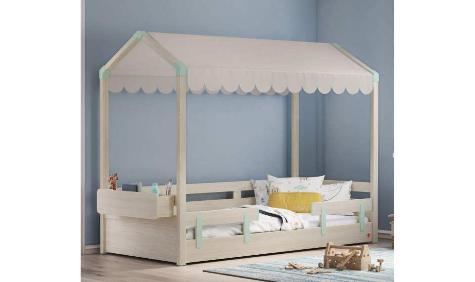 MONTES NATURAL Katusega voodi | Laste voodid | ZIPhome.ee pilt 4