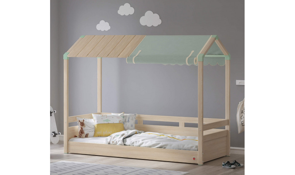 MONTES NATURAL Puidust poolkatus | Laste voodid | ZIPhome.ee pilt 2