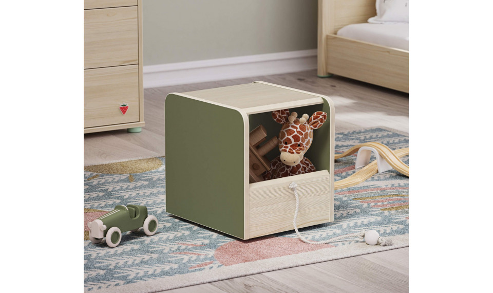 MONTES NATURAL Ящик для игрушек | Детские пуфики | ZIPhome.ee изображение 2