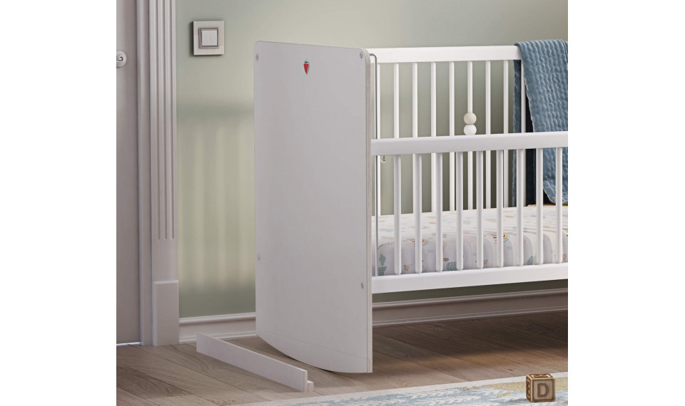 MONTES WHITE laste hälli tugi 70x140 CM | Beebivoodid | ZIPhome.ee image 2