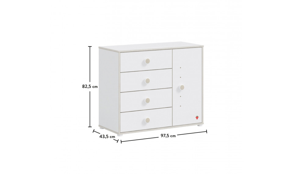 MONTES WHITE kummut | Montes White | ZIPhome.ee pilt 3