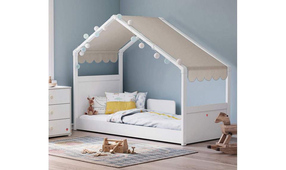 MONTES WHITE Külgkatusega voodi | Laste voodid | ZIPhome.ee pilt 3