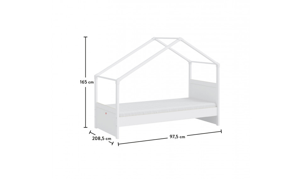 MONTES WHITE Külgkatusega voodi | Laste voodid | ZIPhome.ee pilt 5