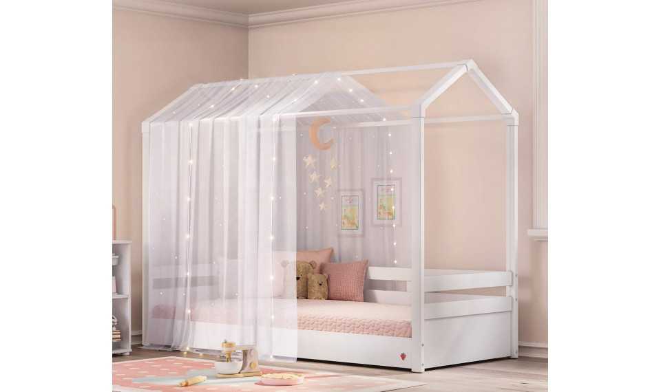 MONTES WHITE Katusega voodi | Laste voodid | ZIPhome.ee pilt 3