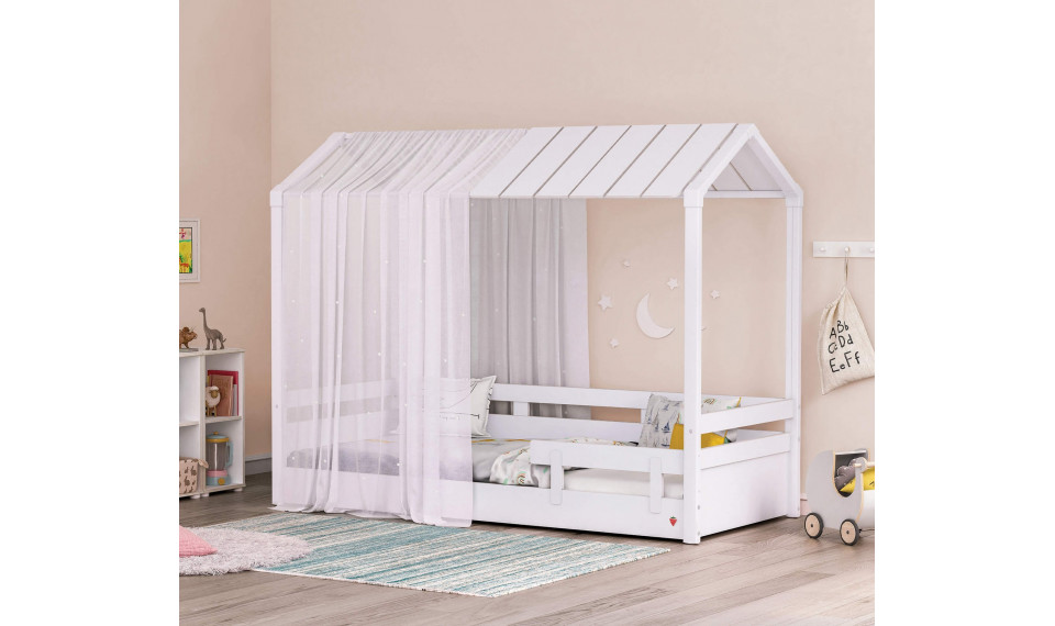 MONTES WHITE Puidust poolkatus | Laste voodid | ZIPhome.ee pilt 4