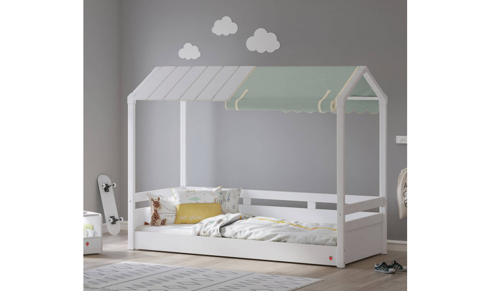 MONTES WHITE Puidust poolkatus | Laste voodid | ZIPhome.ee pilt 2