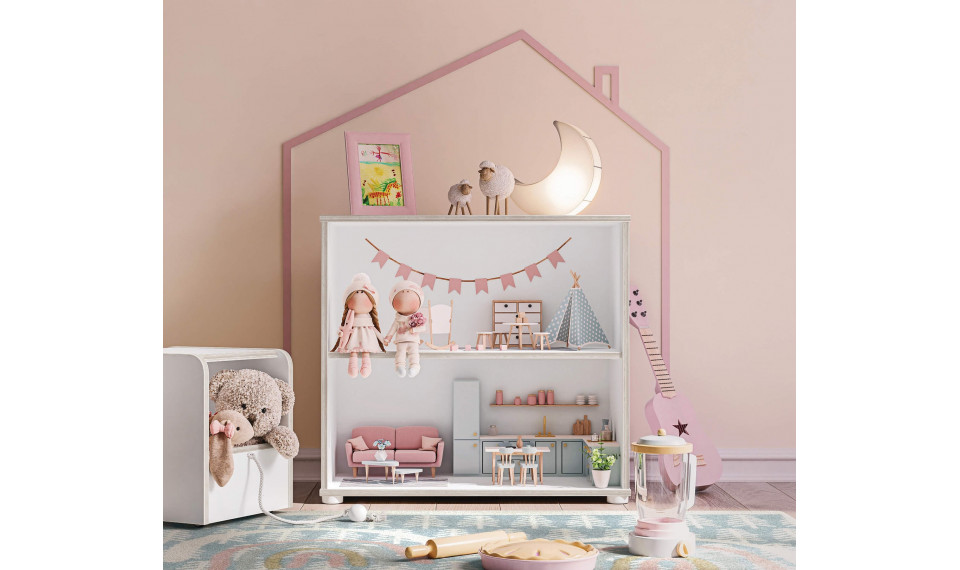 MONTES WHITE MEDIUM Riiul | Laste riiulid | ZIPhome.ee pilt 2