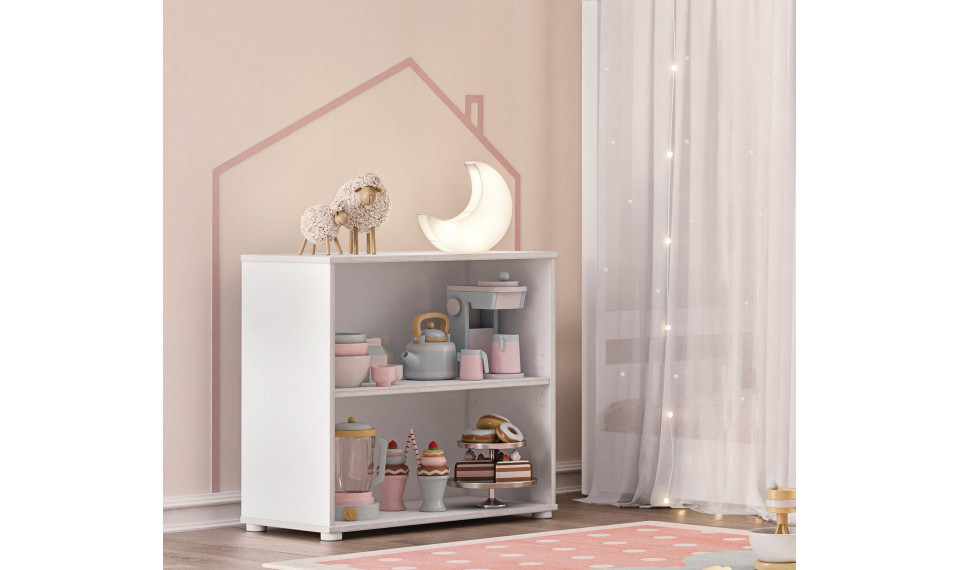 MONTES WHITE MEDIUM Riiul | Laste riiulid | ZIPhome.ee pilt 3