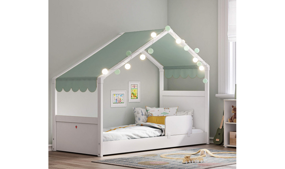 MONTES WHITE PANEL lastevoodi turvaäär | Laste voodid | ZIPhome.ee pilt 2