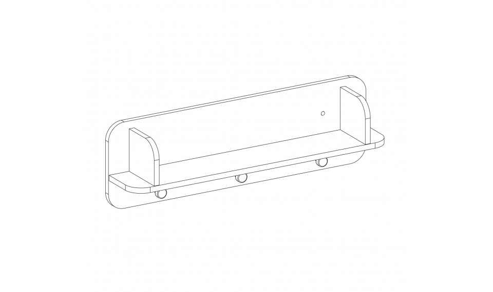 NATURA BABY seinariiul | Laste riiulid | ZIPhome.ee pilt 3