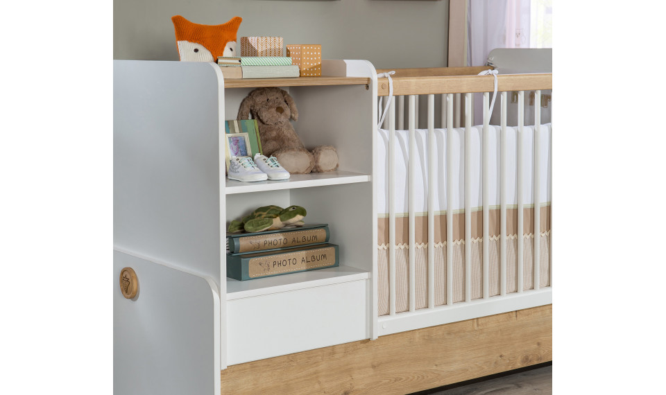 NATURA BABY ST CONVERTIBLE BABY BED (75x160 cm) | Lastensängyt | ZIPhome.ee kuva 3