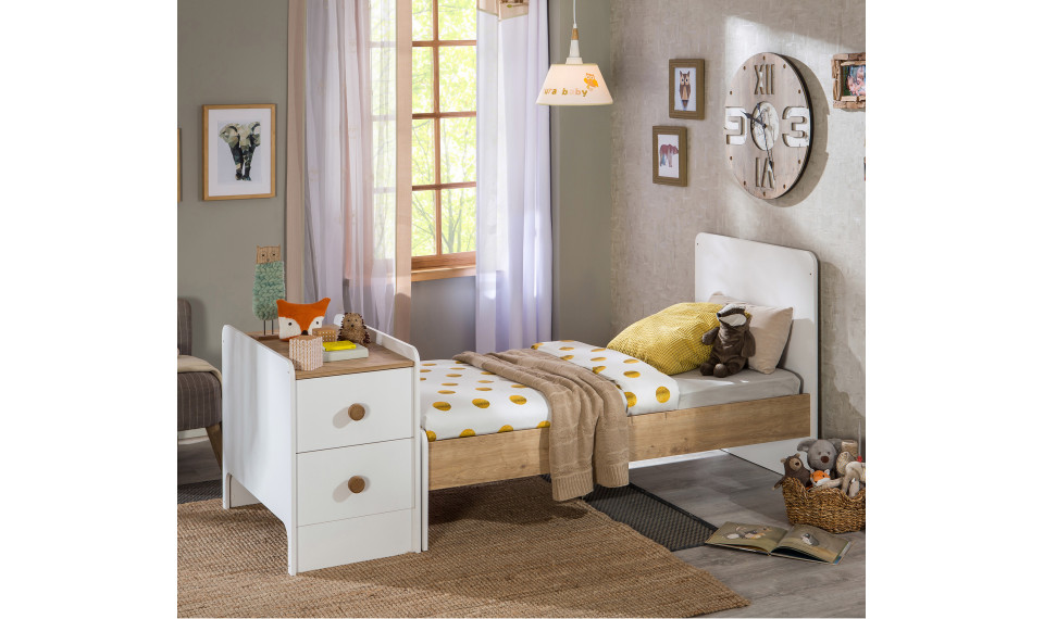 NATURA BABY ST CONVERTIBLE BABY BED (75x160 cm) | Lastensängyt | ZIPhome.ee kuva 4