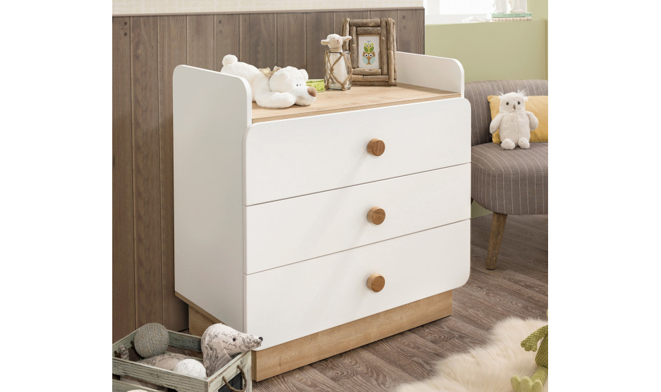 NATURA BABY DRESSER WITH DESK | 100% laatu NATURA BABY DRESSER WITH DESK | Lasten lipastot | ZIPhome.ee kuva 2
