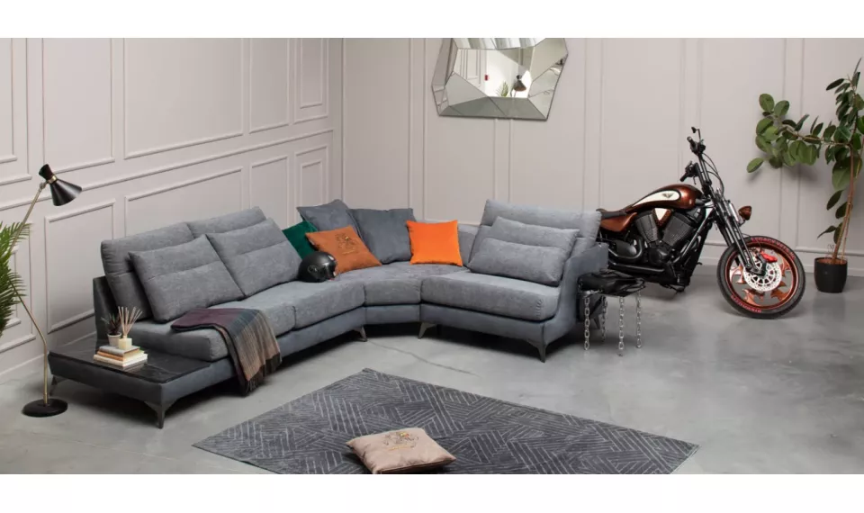 VYTIS MAX 328 угловой диван с полкой | Мягкая мебель | ZIPhome.ee изображение 3