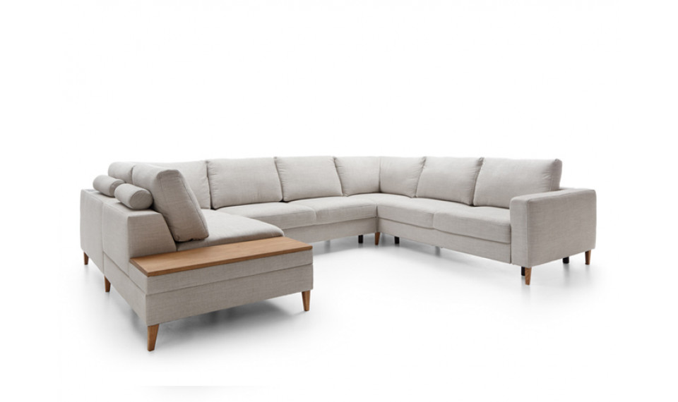 ALIKA 1HT-BK Box-E-2,5BK-El.E-2,5F Corner sofa bed | Soft furniture | ZIPhome.ee kuva 1