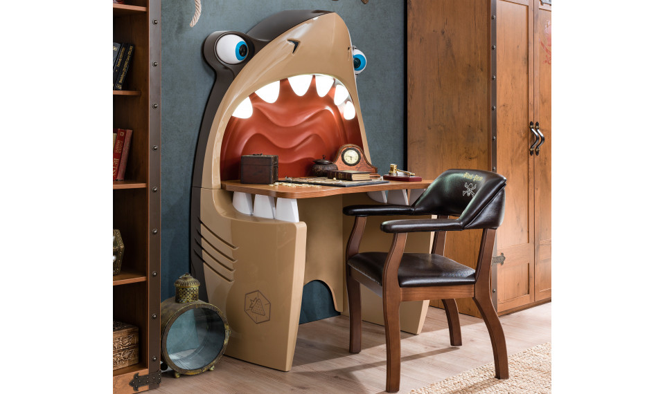 PIRATE SHARK STUDY DESK | 100% Quality PIRATE SHARK STUDY DESK | Pirate | ZIPhome.ee image 2