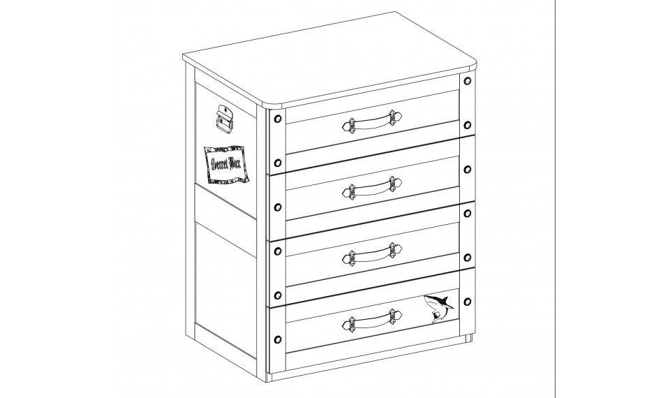 PIRATE DRESSER | 100% laatu PIRATE DRESSER | Pirate | ZIPhome.ee kuva 5