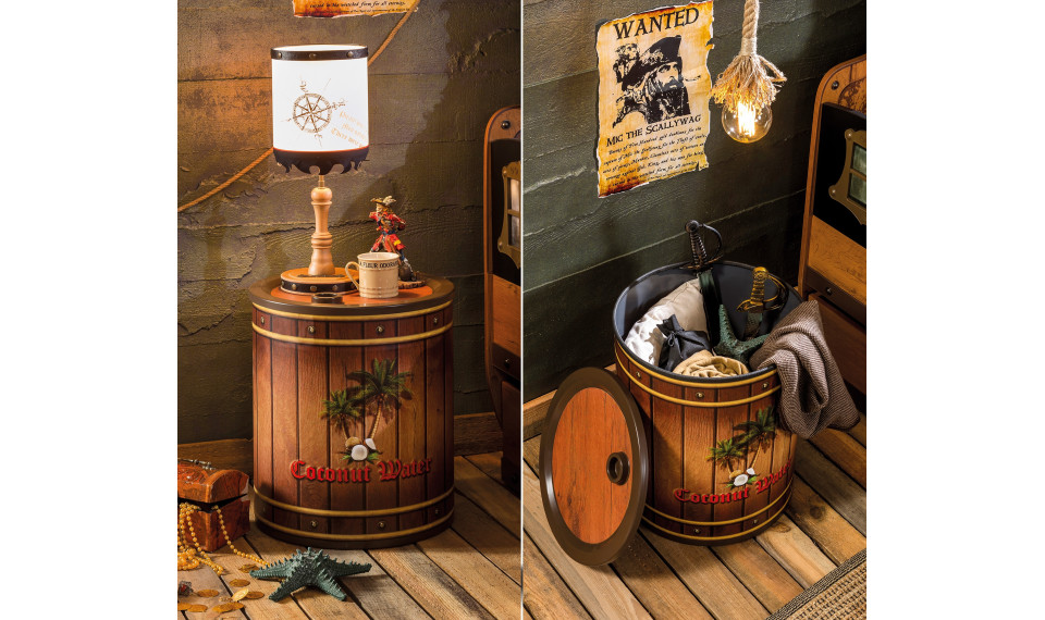PIRATE GALLON NIGHTSTAND | 100% laatu PIRATE GALLON NIGHTSTAND | Pirate | ZIPhome.ee kuva 2