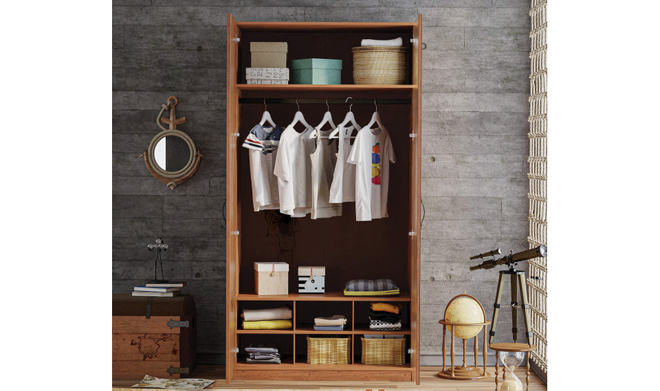 PIRATE 2 DOORS WARDROBE | 100% laatu PIRATE 2 DOORS WARDROBE | Pirate | ZIPhome.ee kuva 3