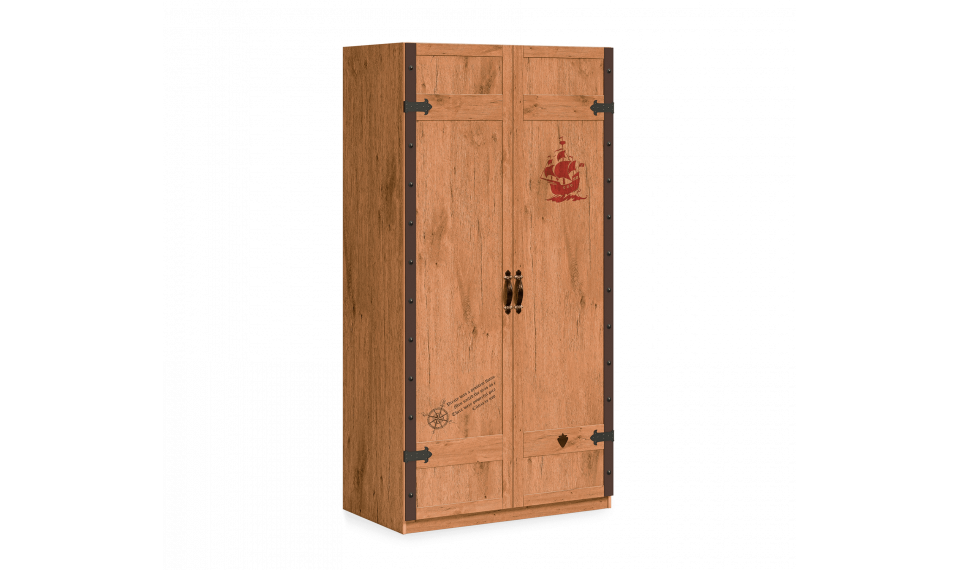 PIRATE 2 DOORS WARDROBE | 100% laatu PIRATE 2 DOORS WARDROBE | Pirate | ZIPhome.ee kuva 1