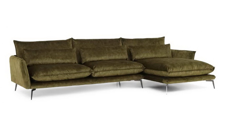SKYE 2,5PL-DSR nurgadiivan paremnurk 300x165cm OLIVE | Коллекция PRIMAVERA | ZIPhome.ee изображение 1
