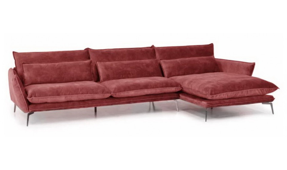 SKYE 2DML-2PR nurgadiivan paremnurk 250x165cm BLUSH | Коллекция PRIMAVERA | ZIPhome.ee изображение 1