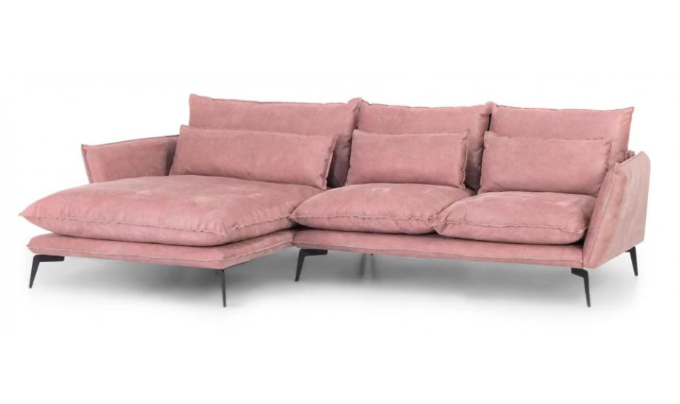SKYE 2PL-DR nurgadiivan vasaknurk 280x165cm PINK | Коллекция PRIMAVERA | ZIPhome.ee изображение 1