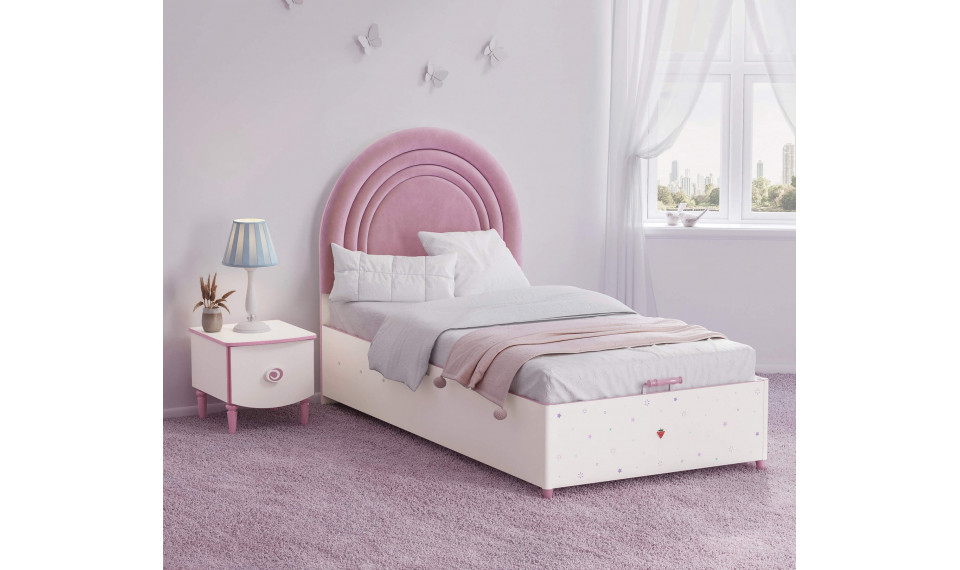 PRINCESS voodi pesukastiga ja tõstemehhanismiga (100x200 cm) | Laste voodid | ZIPhome.ee pilt 2