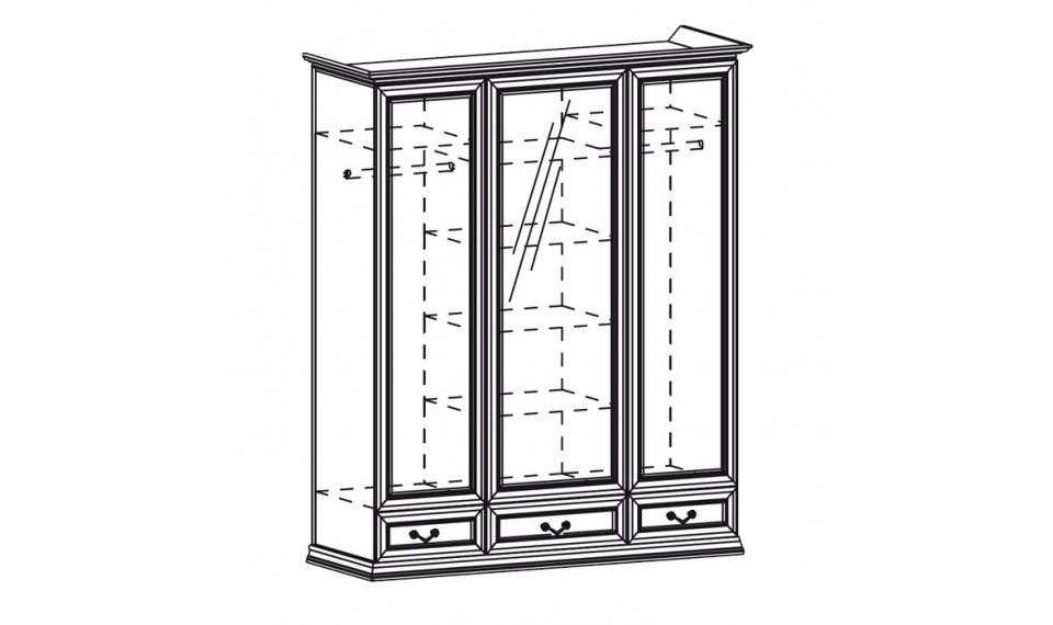 Raweno R-3D wardrobe toffi | RAWENO | ZIPhome.ee kuva 2