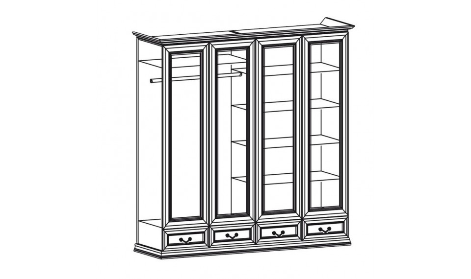 Raweno R-4D wardrobe toffi | RAWENO | ZIPhome.ee kuva 2